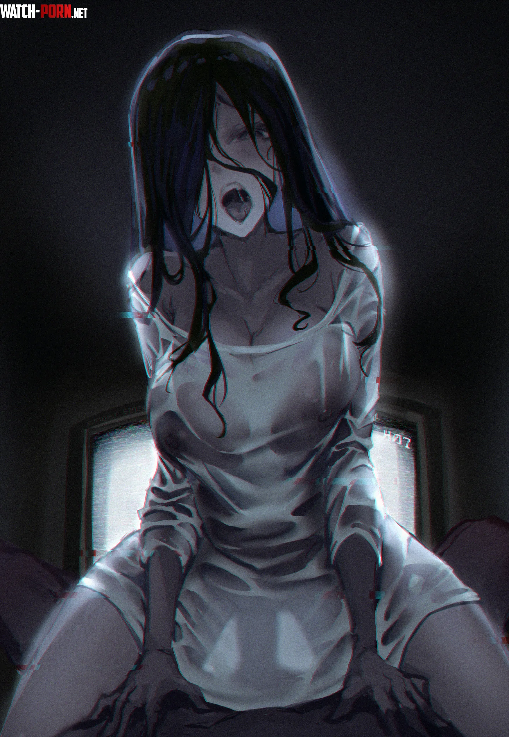Sadako on top [The Ring] (sunday se7en) by evil-panties