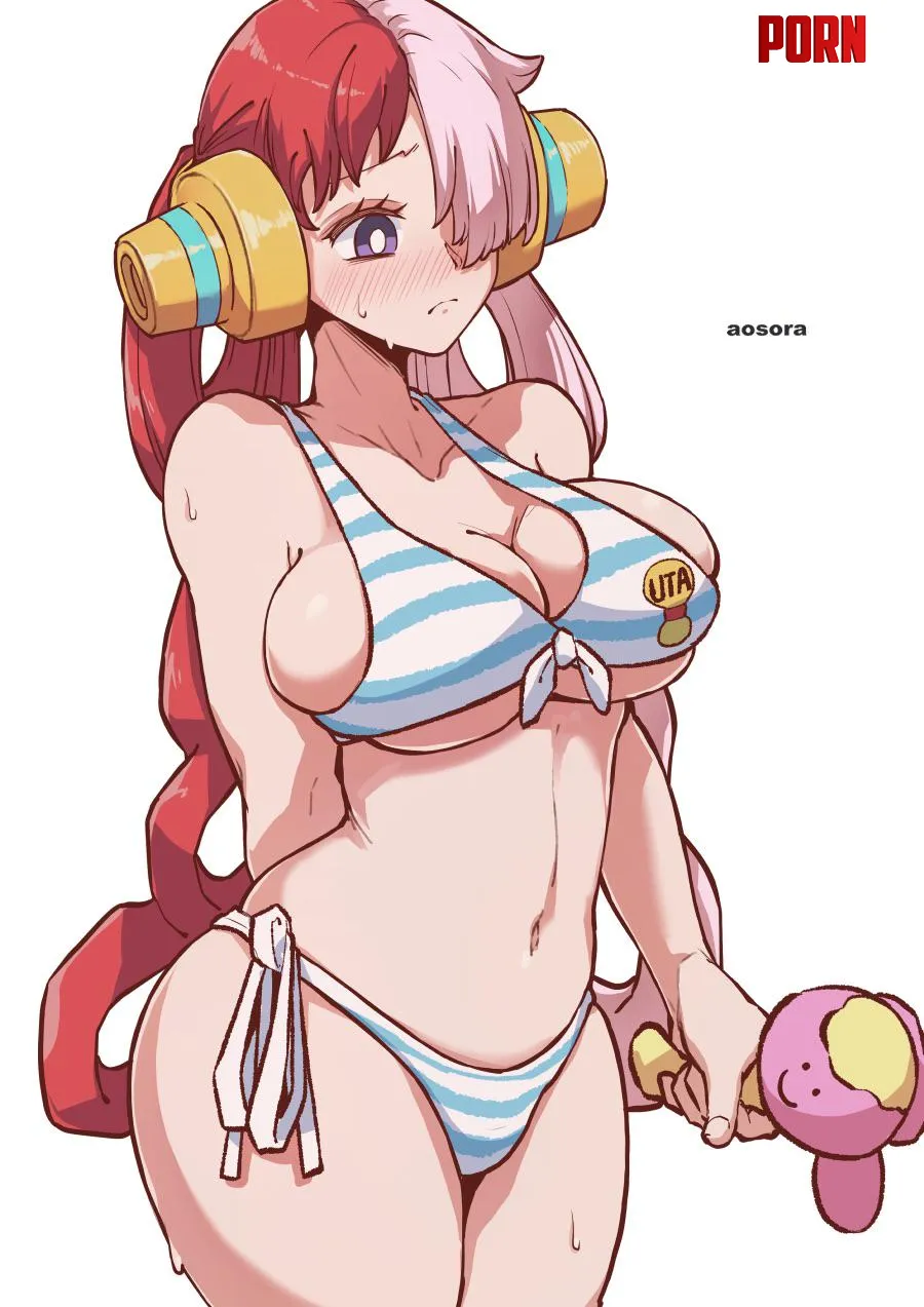 Uta in a tight bikini by ENFanatic