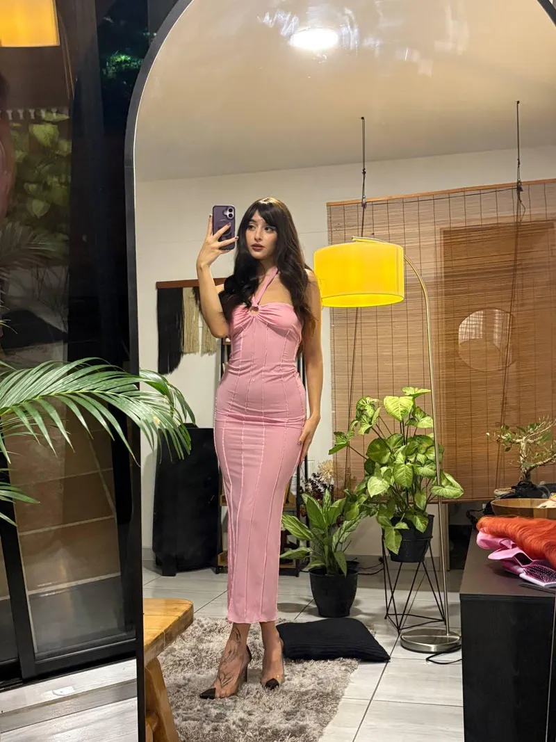 Thumbnail Adoring My Favorite Pink Dress | Tightdresses Category