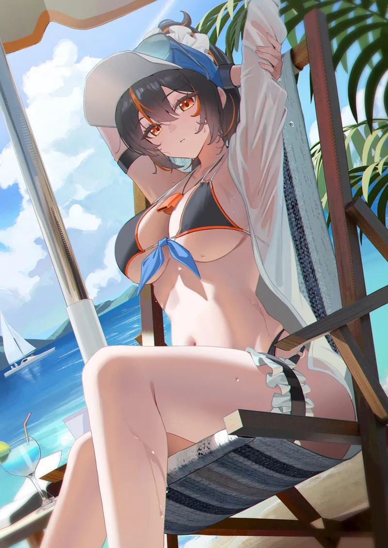 Thumbnail marxsander2016's Zhu Yuan Relaxes at the Beach