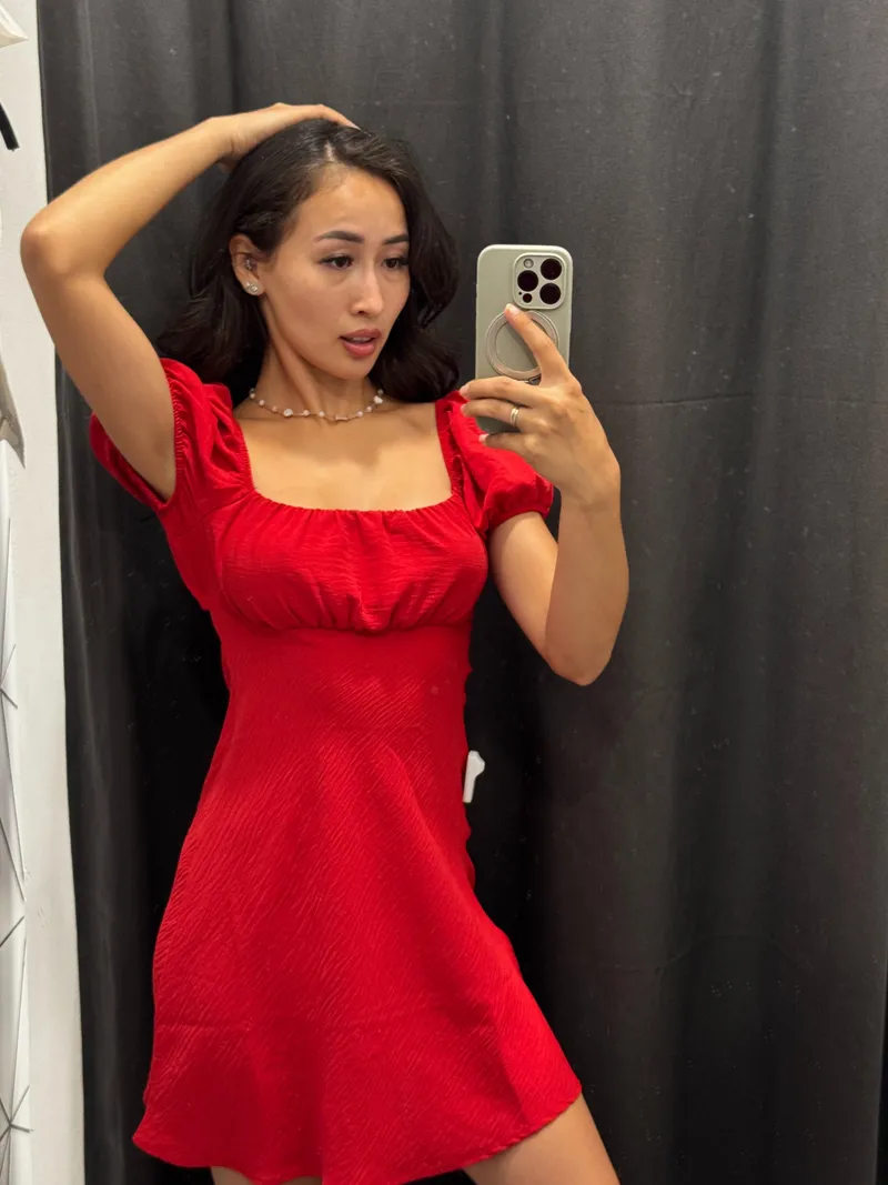 Thumbnail Strickoaaaaa Tries on a New Dress: Brunette Beauty Revealed