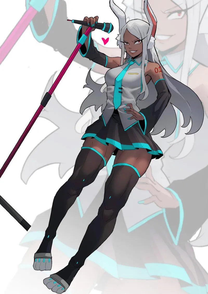 Thumbnail Hatsune Mirko (Foonie) Artwork | NautyNautilus | fitdrawngirls