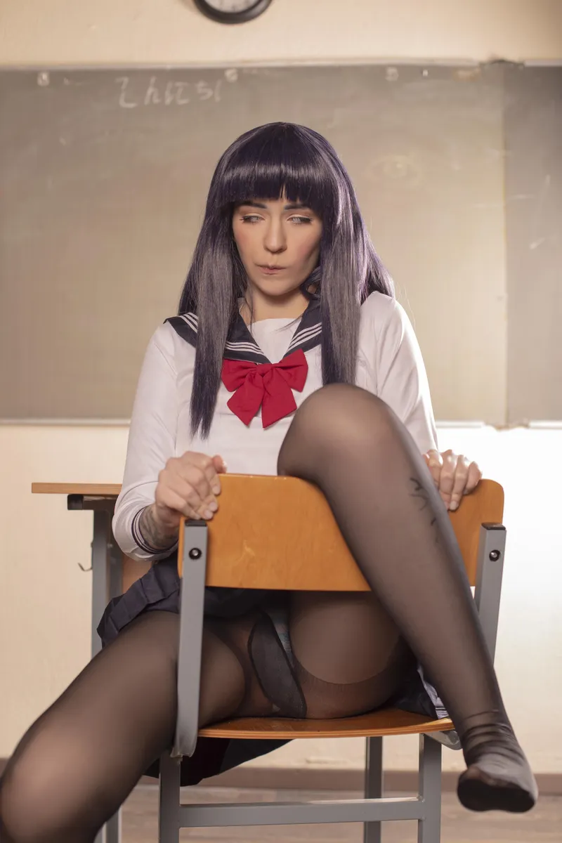 Thumbnail Schoolgirl Hinata by BakaFuwa: A Naruto_Hentai Adventure