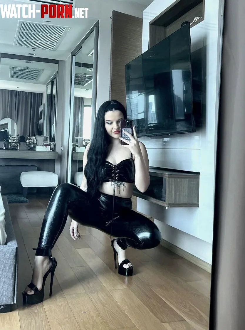 You want to worship this latex-clad goddess, don't you? I can see you drooling over my shiny dress, desperate for a taste. But remember, my pet, you'll only get what I decide to give you. by Yourgodddessadrianna