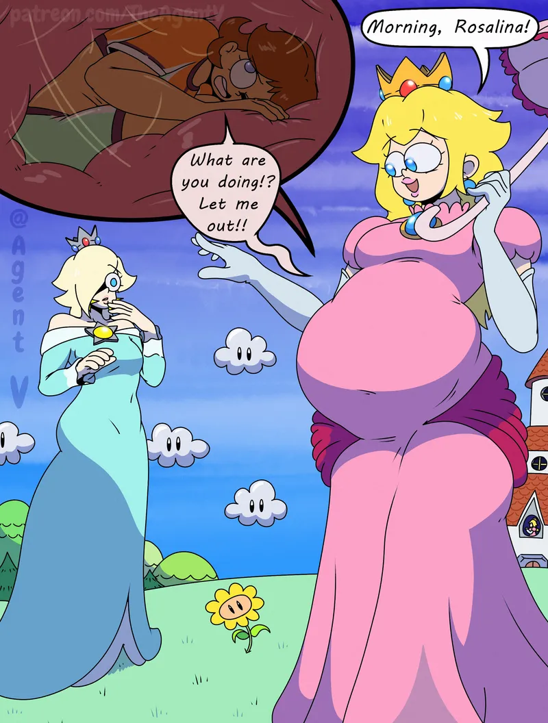 Thumbnail Princess Meal in Super Mario Bros. Vore Tale by Normal_Speech_506