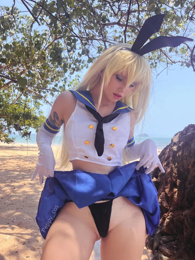 Thumbnail Shimakaze Cosplay by Peppy_cos - peppy_cos' Vibrant Costume