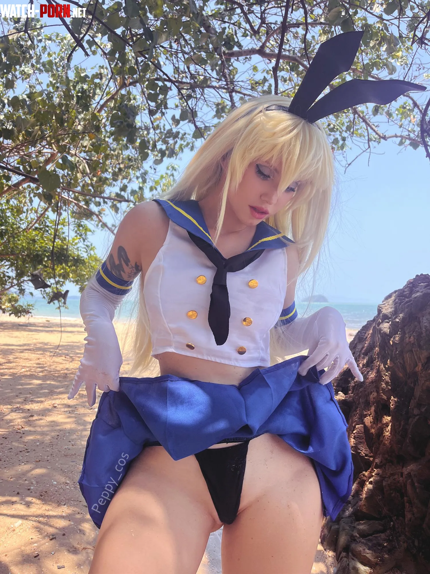 Shimakaze cosplay by Peppy_cos by peppy_cos