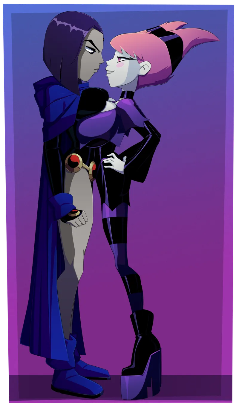Thumbnail Raven and Jinx (Ravenravenraven): A Teen Titans Saga by ObligationKey7329 in TeenTitansPorn
