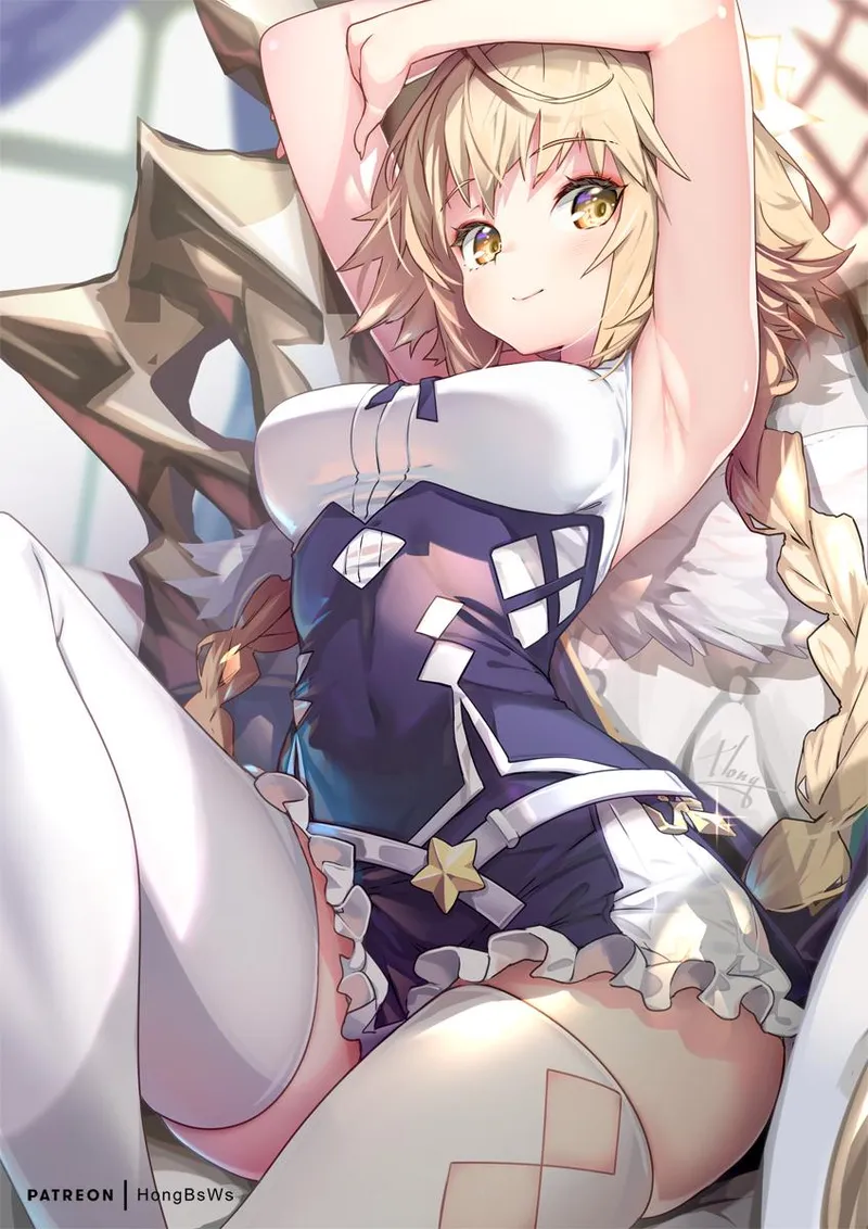 Thumbnail Jeanne d'Arc from Fate GO by Silly_Ad_4914 | Animearmpits