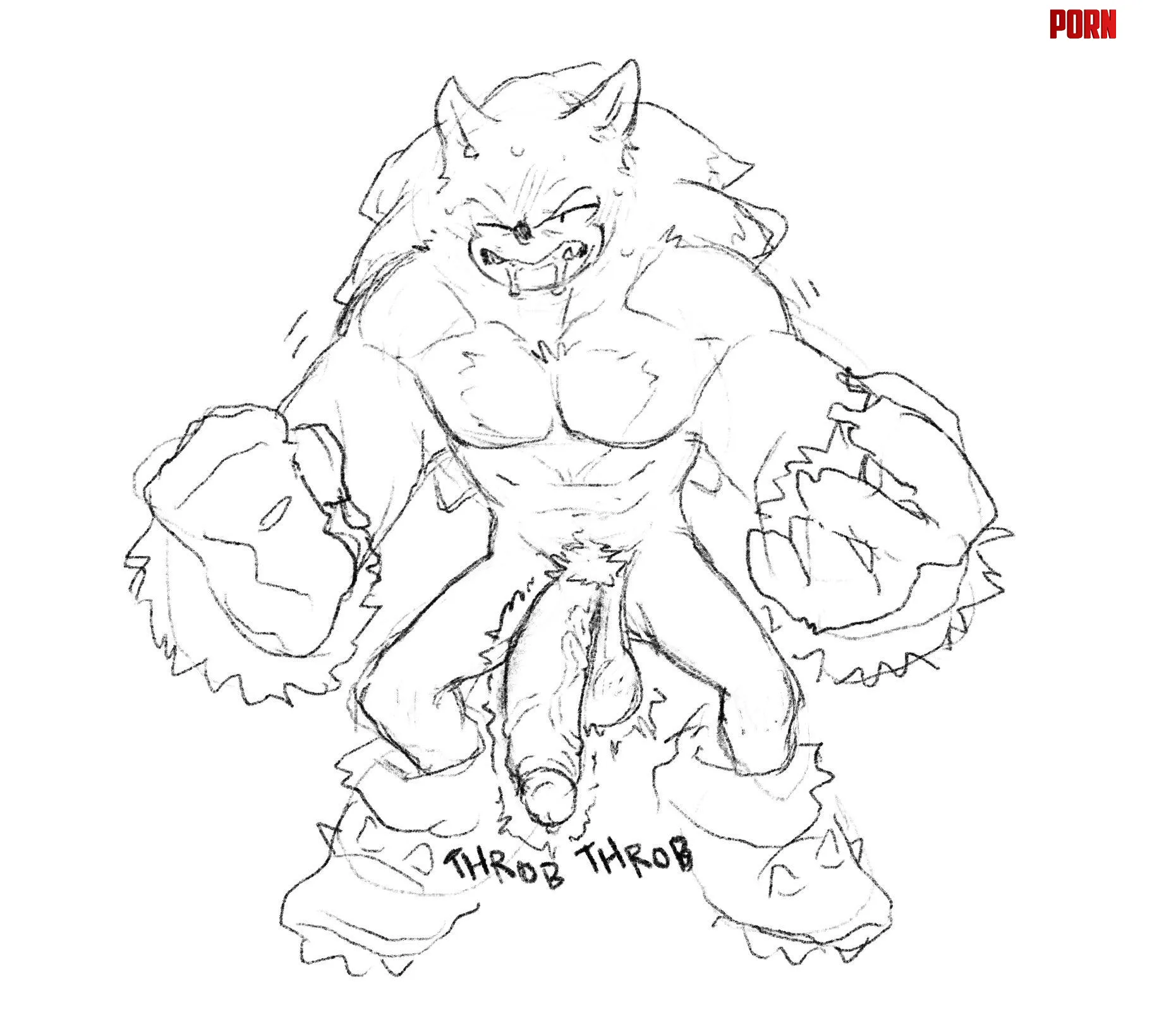 Werehog is pretty pent up here [M] (@UhohSquishy) by Sonic_the_hedgedog