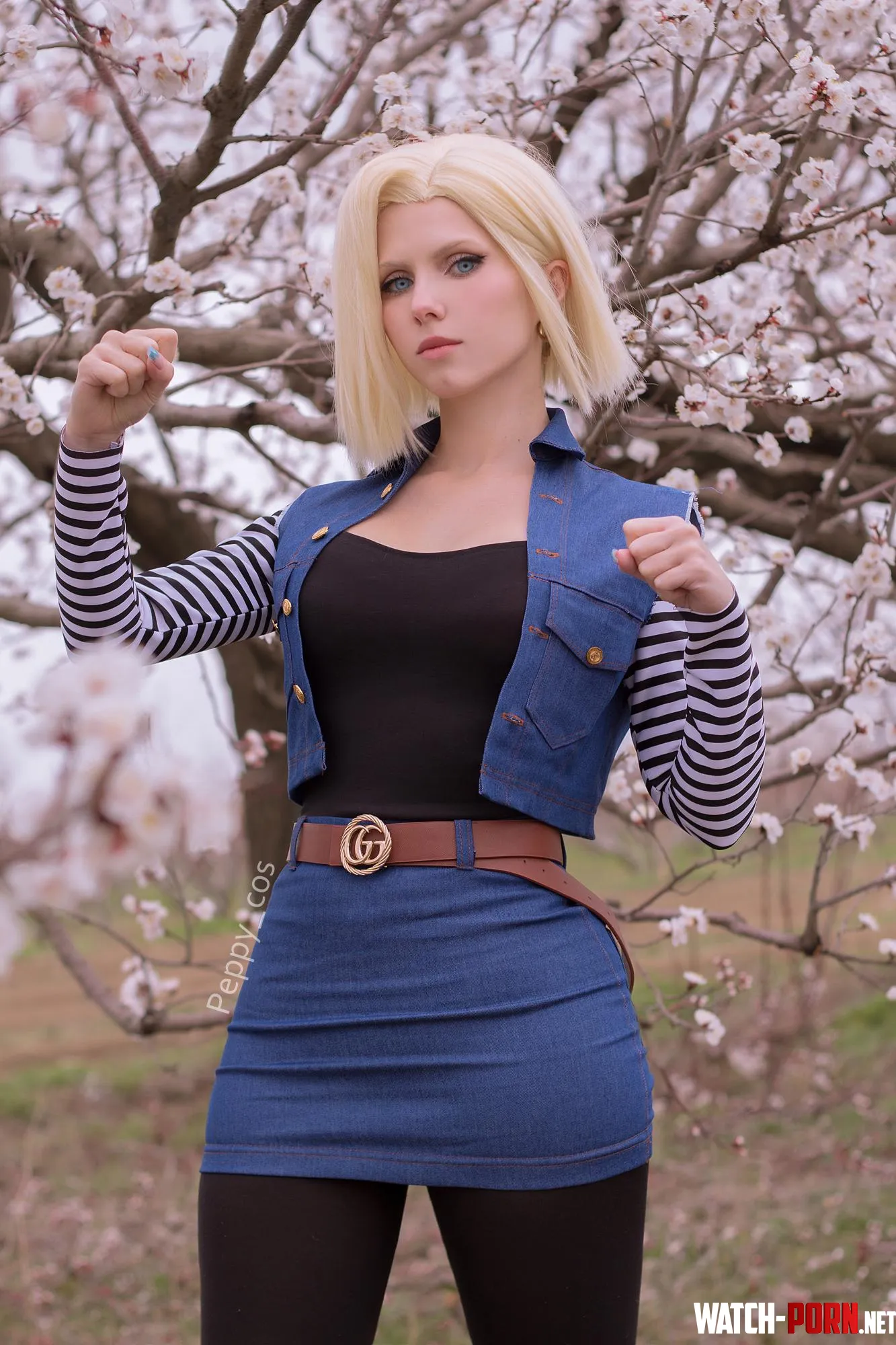 Android 18 from Dragon Ball by Peppy_cos by peppy_cos