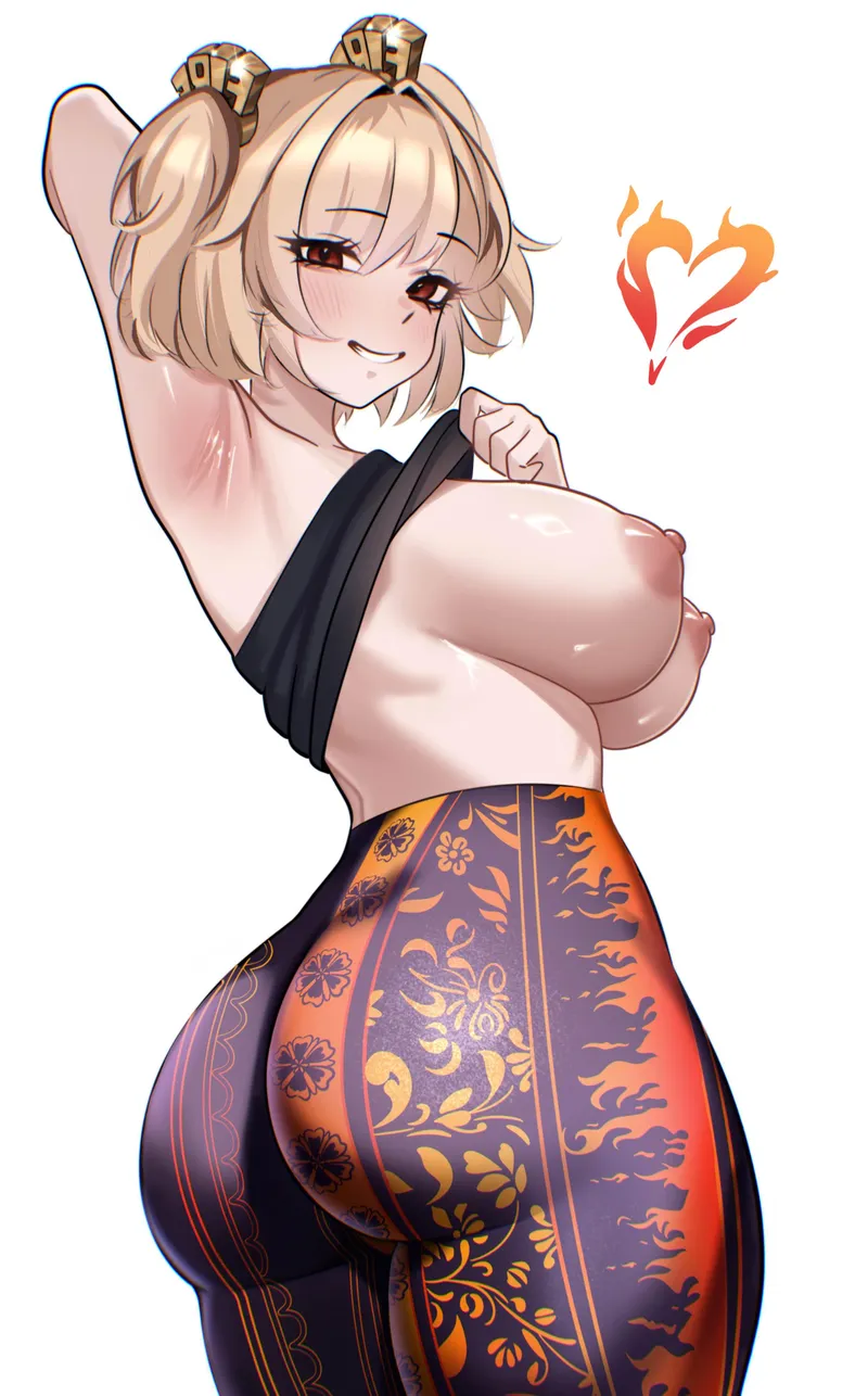 Thumbnail Burnice from Zenless Zone Zero by McKnight94 | Animearmpits
