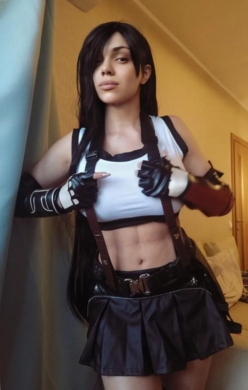 Thumbnail Sensational Tifa Lockhart Cosplay by Octokuro | iam_ocotkuro