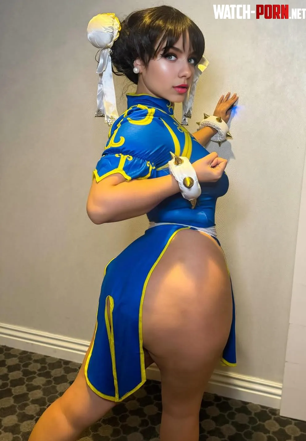 My first cosplay, Chun-Li by Beginning_Strain_372