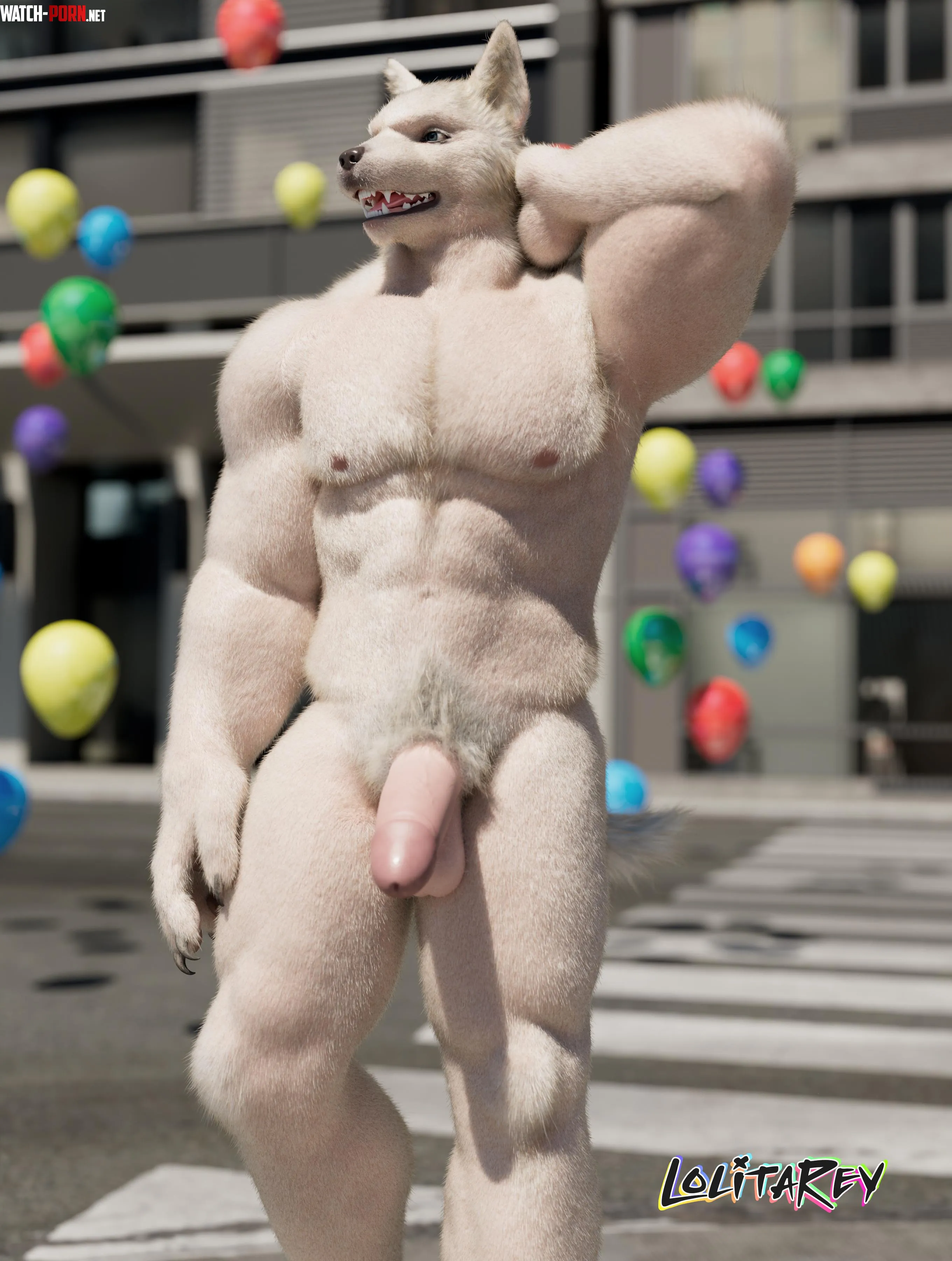 Getting ready for pride, made in 3D. Art by me (@lolita_reys on X) [M] by LolitaRey