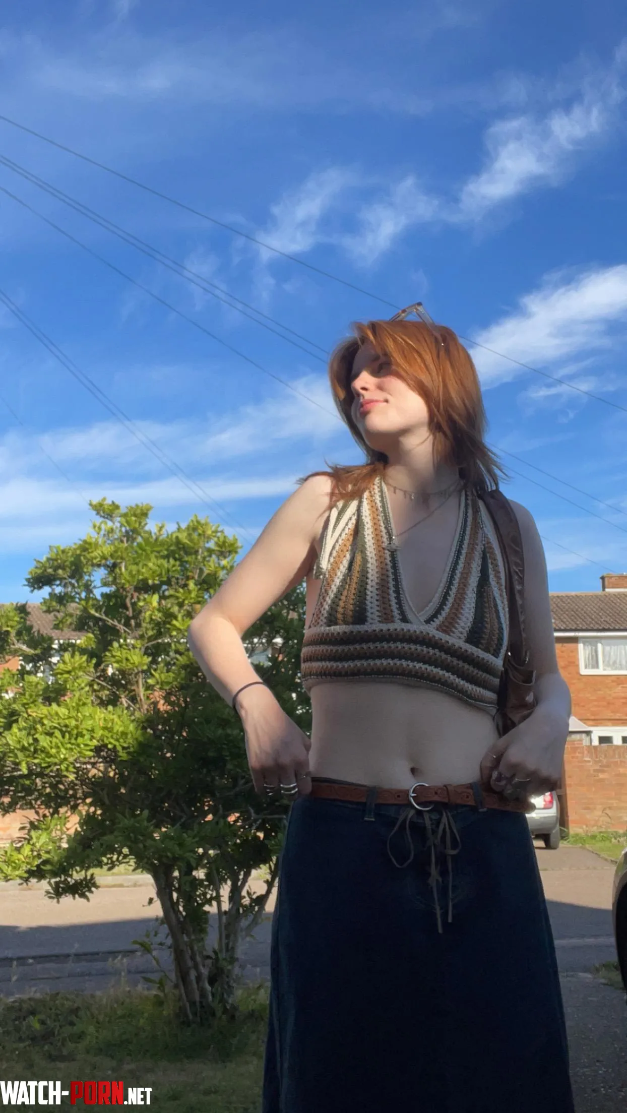 crop top makes my life easy by Significant_Idea9591