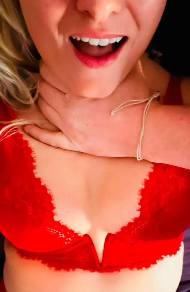 Thumbnail Friday Vibes in Red Lingerie: A Cozy Affair by Velvetvixen9090