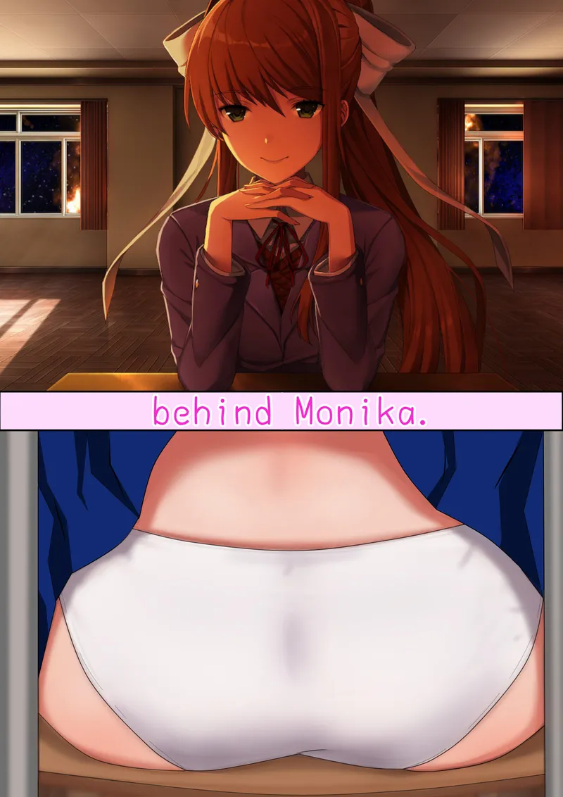Thumbnail Behind Monika (ponoka2121) - A_MASSIVE_PERVERT Uncovers the Secrets
