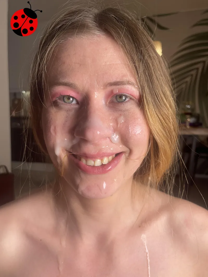Thumbnail EmilyTheLadybug: Face Drenched in Cum 😮