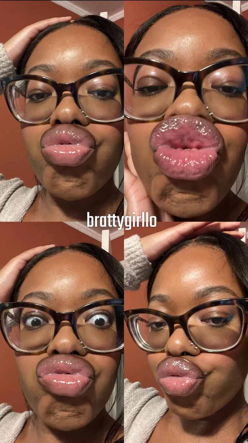 Thumbnail Explore the Juicy Ass Lips by Hotbrat99 | Pouting Sensation