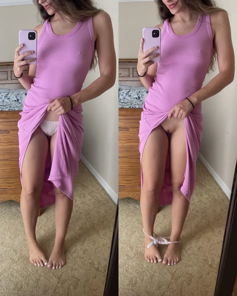 Thumbnail Panties vs. Commando: The Ultimate Choice with Emmashared | Upskirt