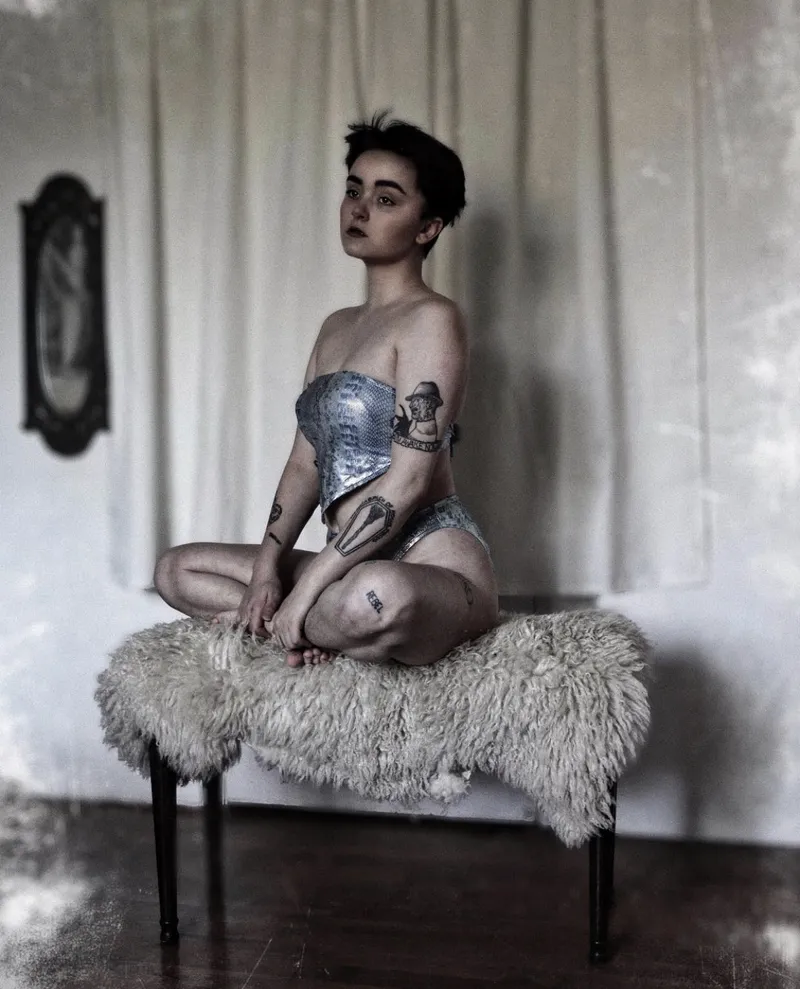 Thumbnail Nostalgic Charm: Old Self-Portrait Love by rp-strange in classysexy