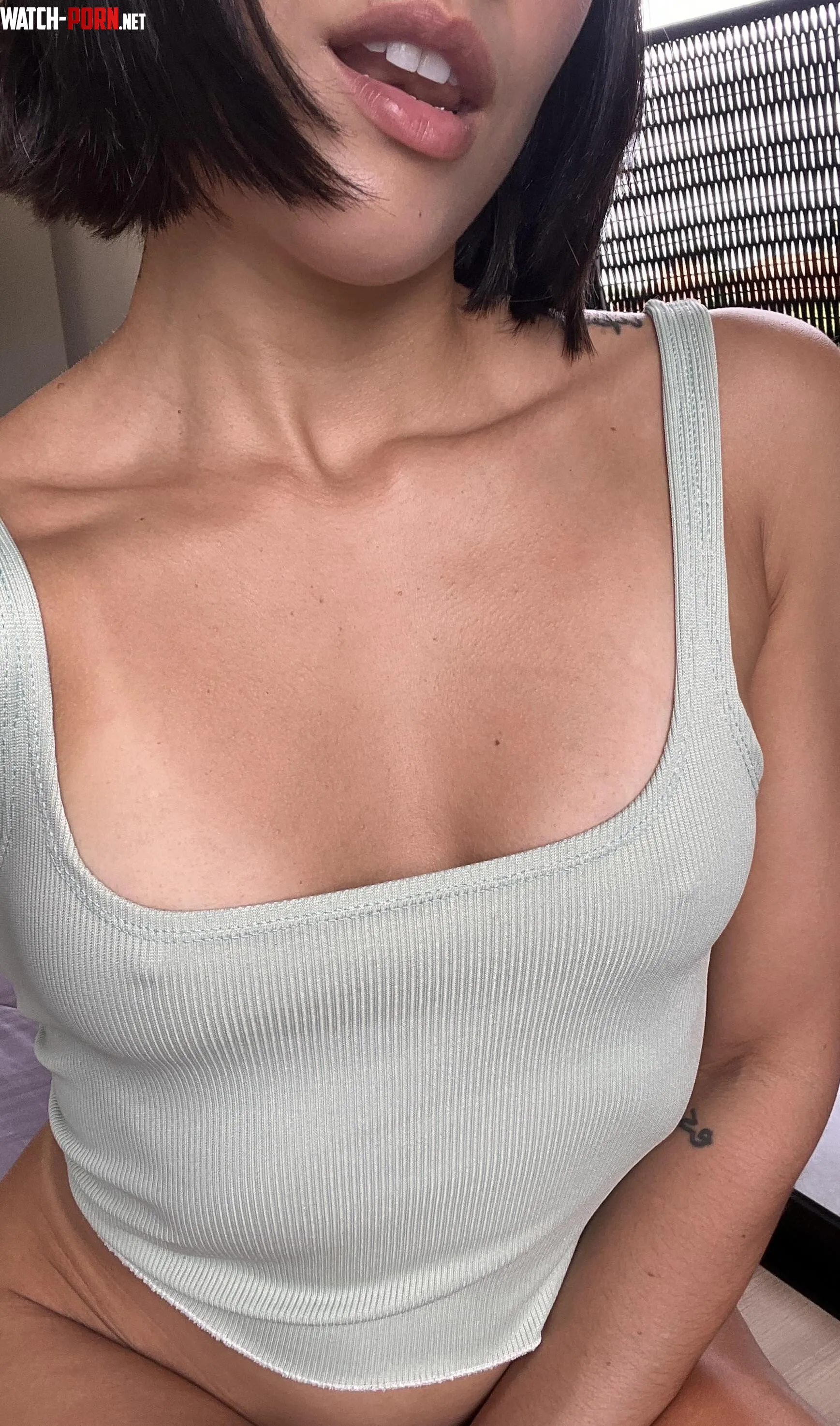 A beautiful day without a bra on by Brinnickenn