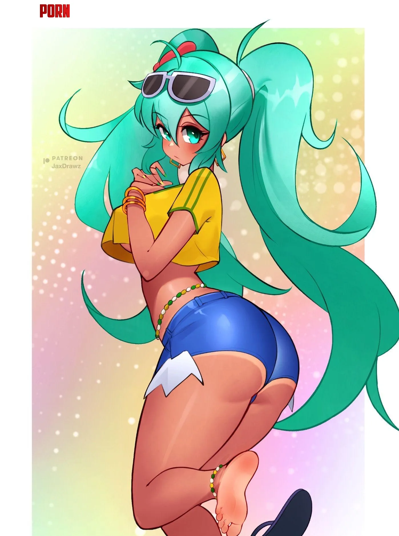Brazilian Miku's butt by LafterMastr