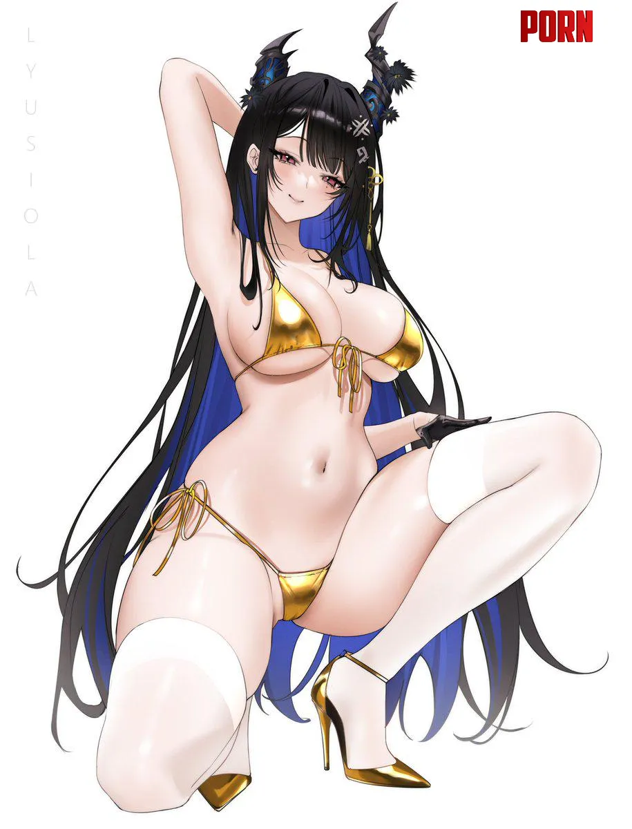 Nerissa Ravencroft in thighhighs (LYUSIOLA / lyusiola) by elegantloveglimmer