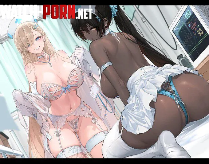 Nurse Asuna & Karin by Silent_Steak_9540