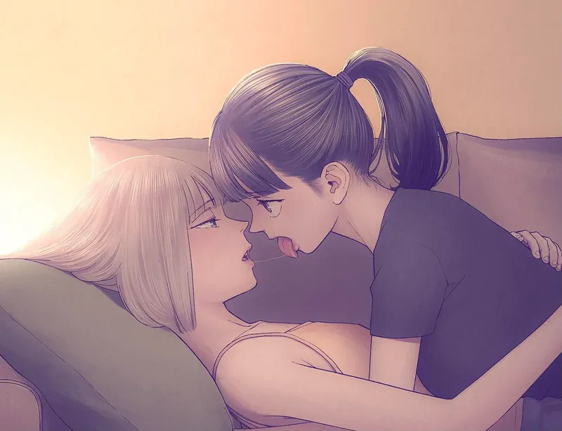 Thumbnail Vampeerz Kisses: A Sensual Yuri Story