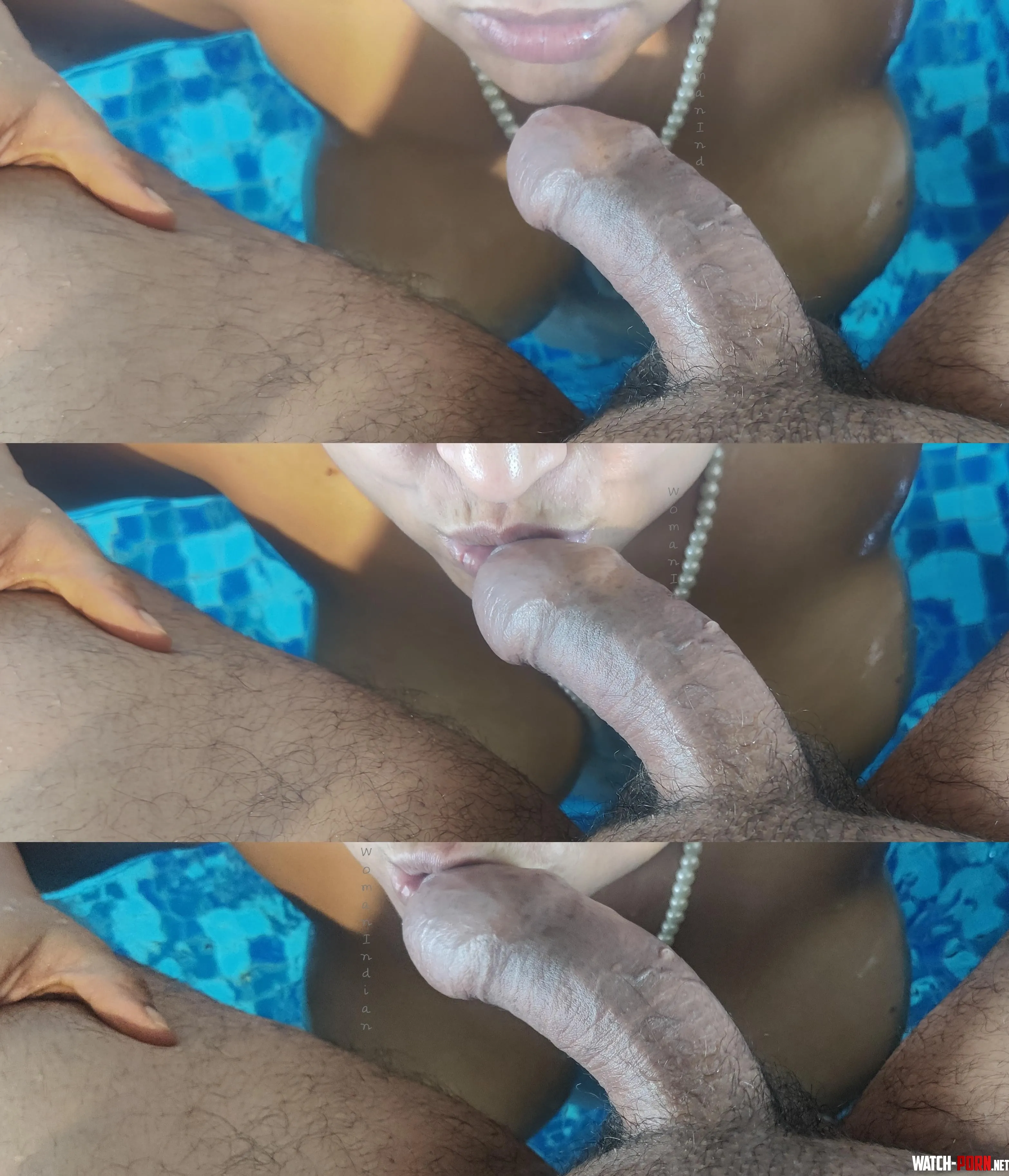 If you show your cock poolside, I will not hesitate to kiss it even in public. 50F OC by WomanIndian