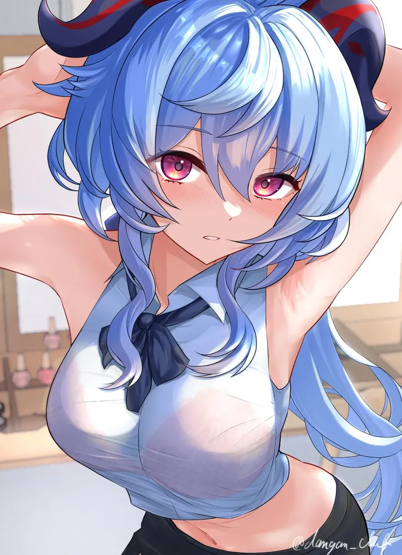 Thumbnail Delve into Ganyu in Genshin Impact by Nekotashikun | Animearmpits