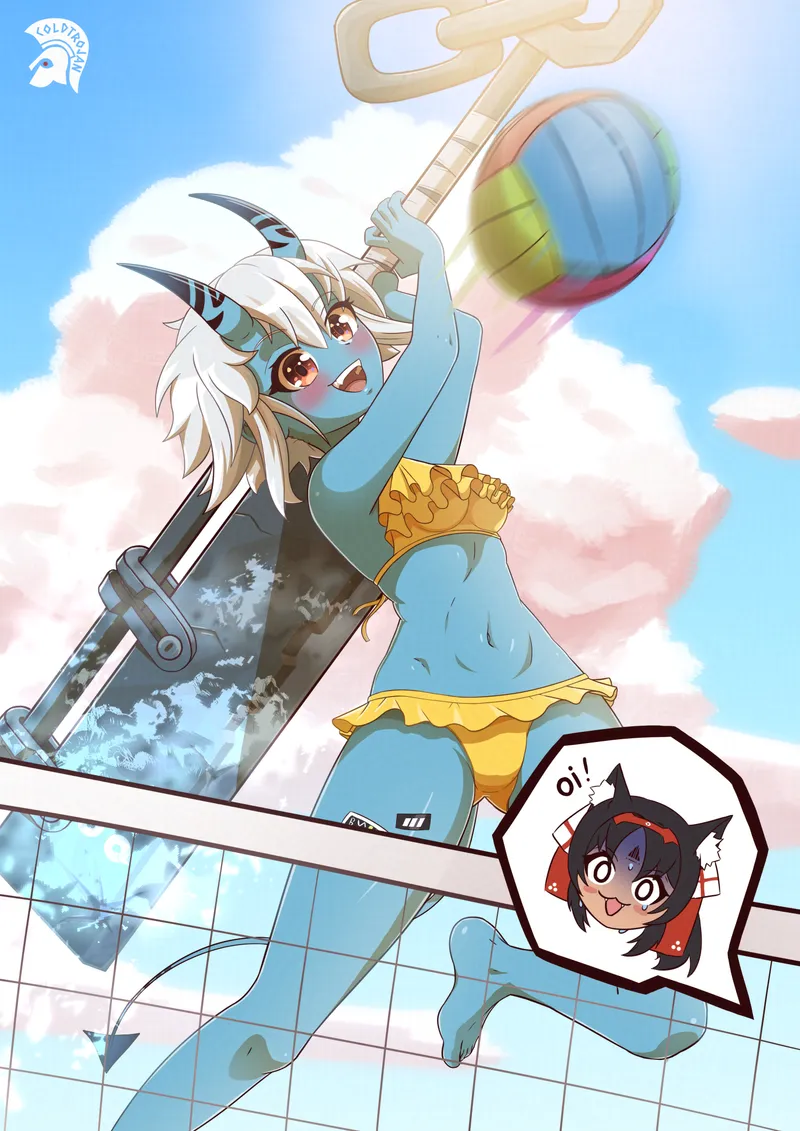 Thumbnail Sensual Delight: Soukaku Beach Episode [Zenless Zone Zero] (pantsu)