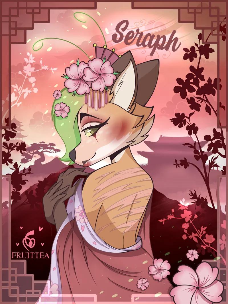 Thumbnail Sakura's Seraph fox [Q] by SivleFred