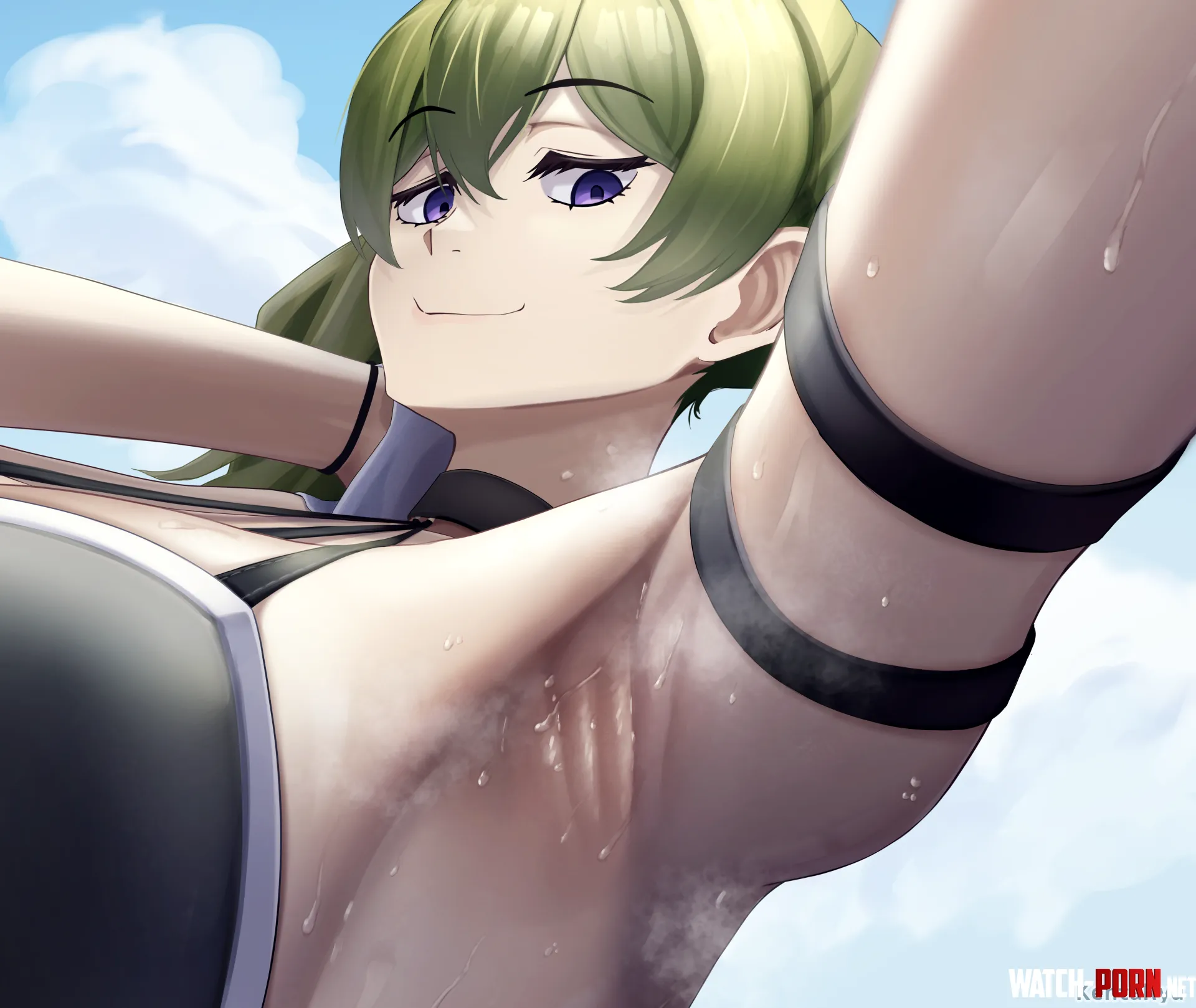 Ubel's detailed armpit [Sousou no Frieren] by hornylover25