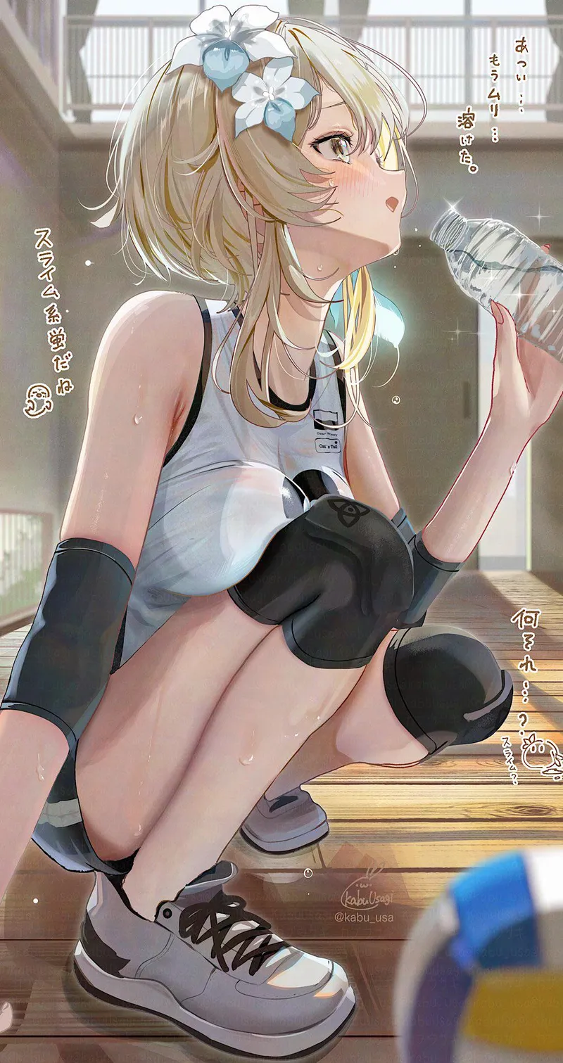 Thumbnail Discover Water Break Lumine in Fitdrawngirls by A_MASSIVE_PERVERT
