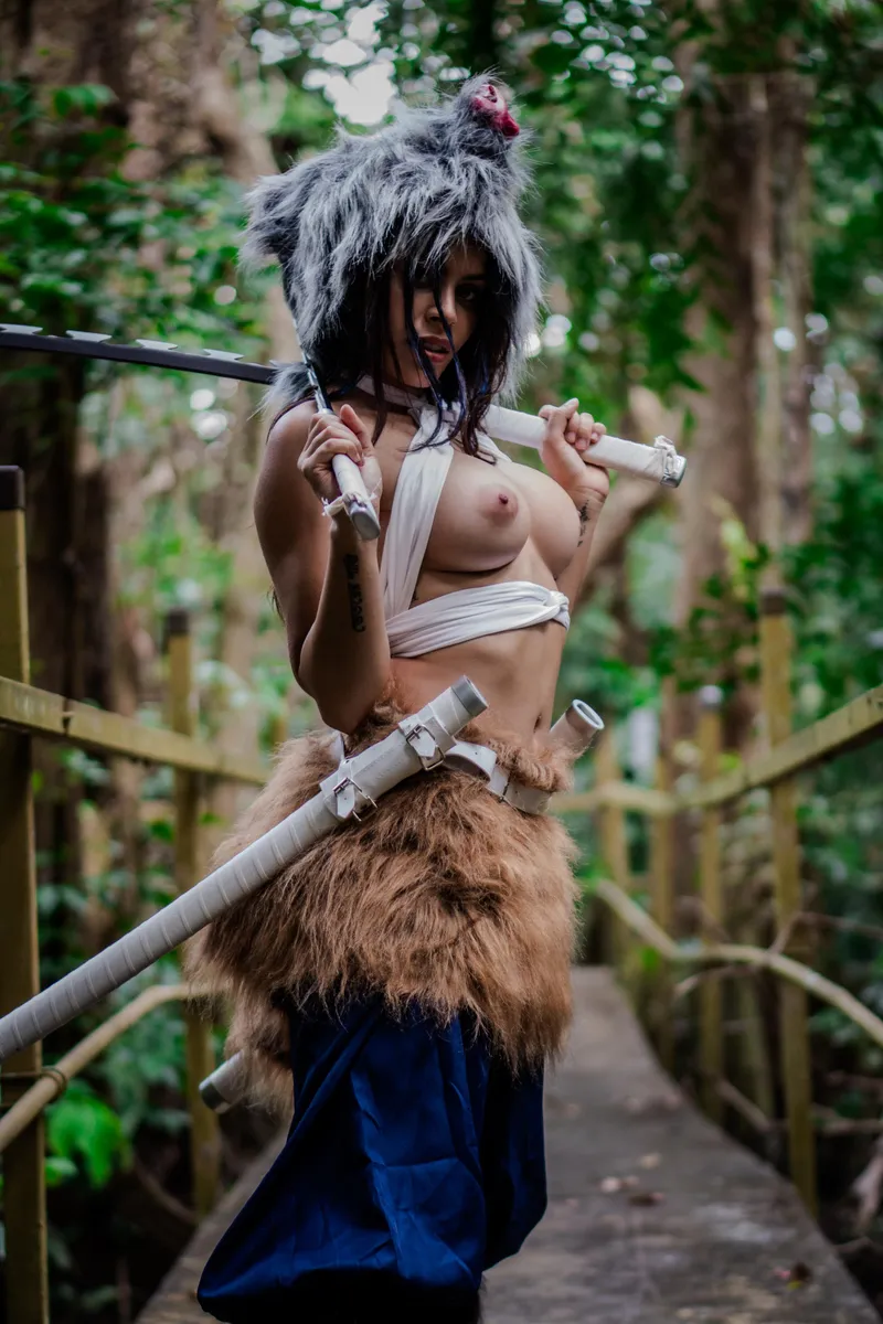 Thumbnail Seductive Inosuke: A Sensual Adventure in NudeCosplay