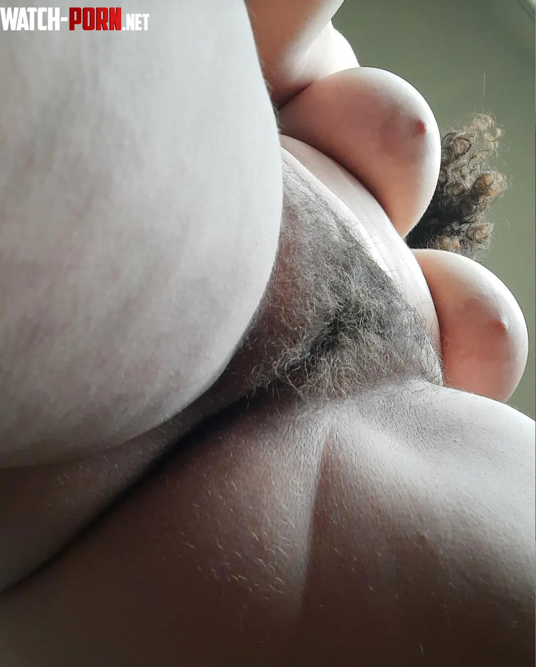 Nude and smooth except for this big bush by daphnethedryad