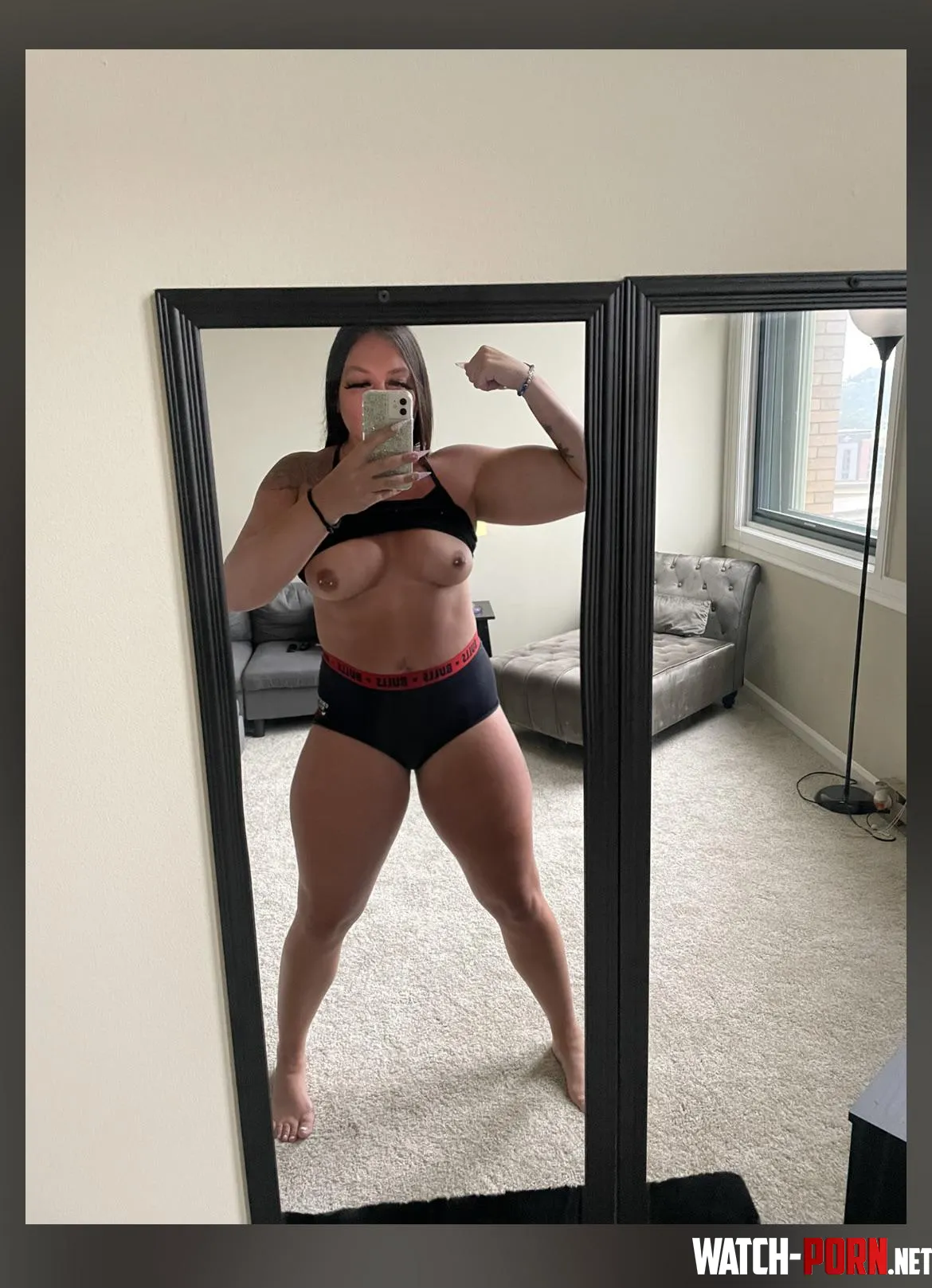 Been getting pumped in the gym by MuscularBabe