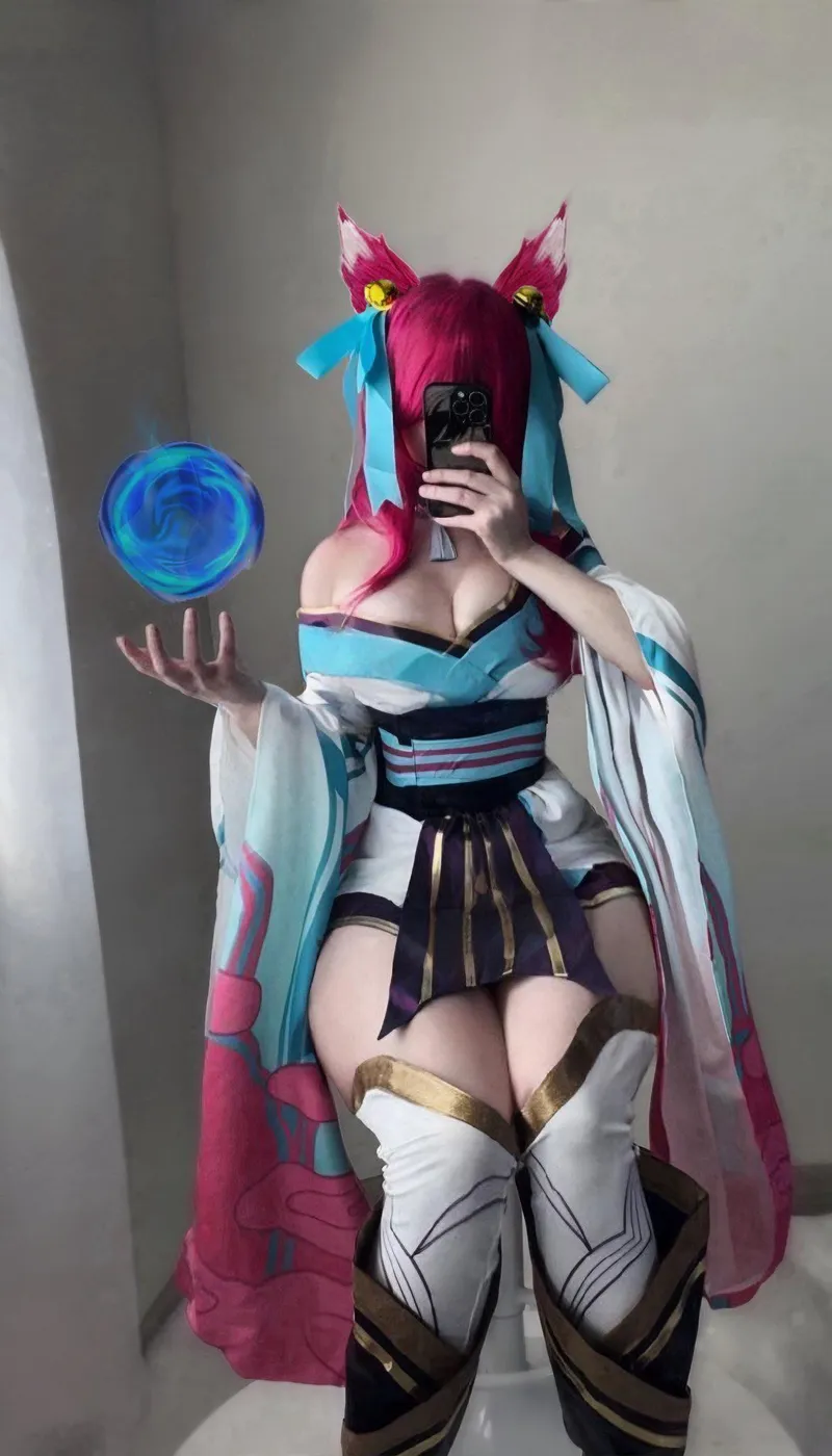Thumbnail Magical Transformation: Discover Spirit Blossom Ahri by Kltt3y | cosplaygirls