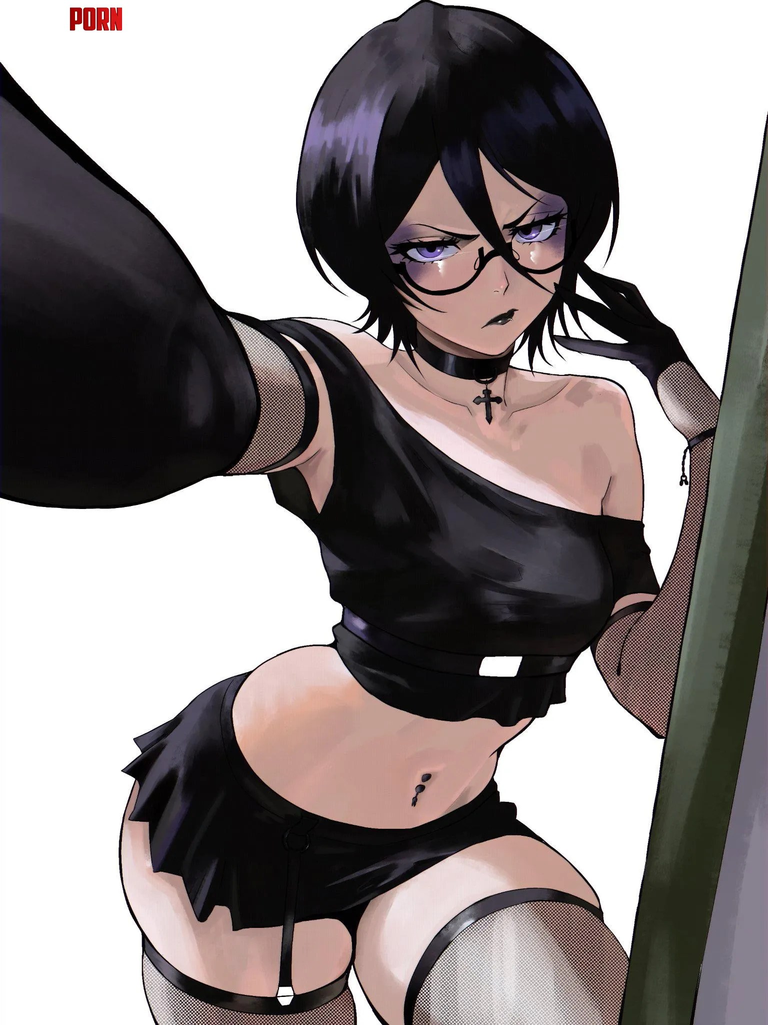Goth Rukia (Insomniaboin) by Silent_Steak_9540