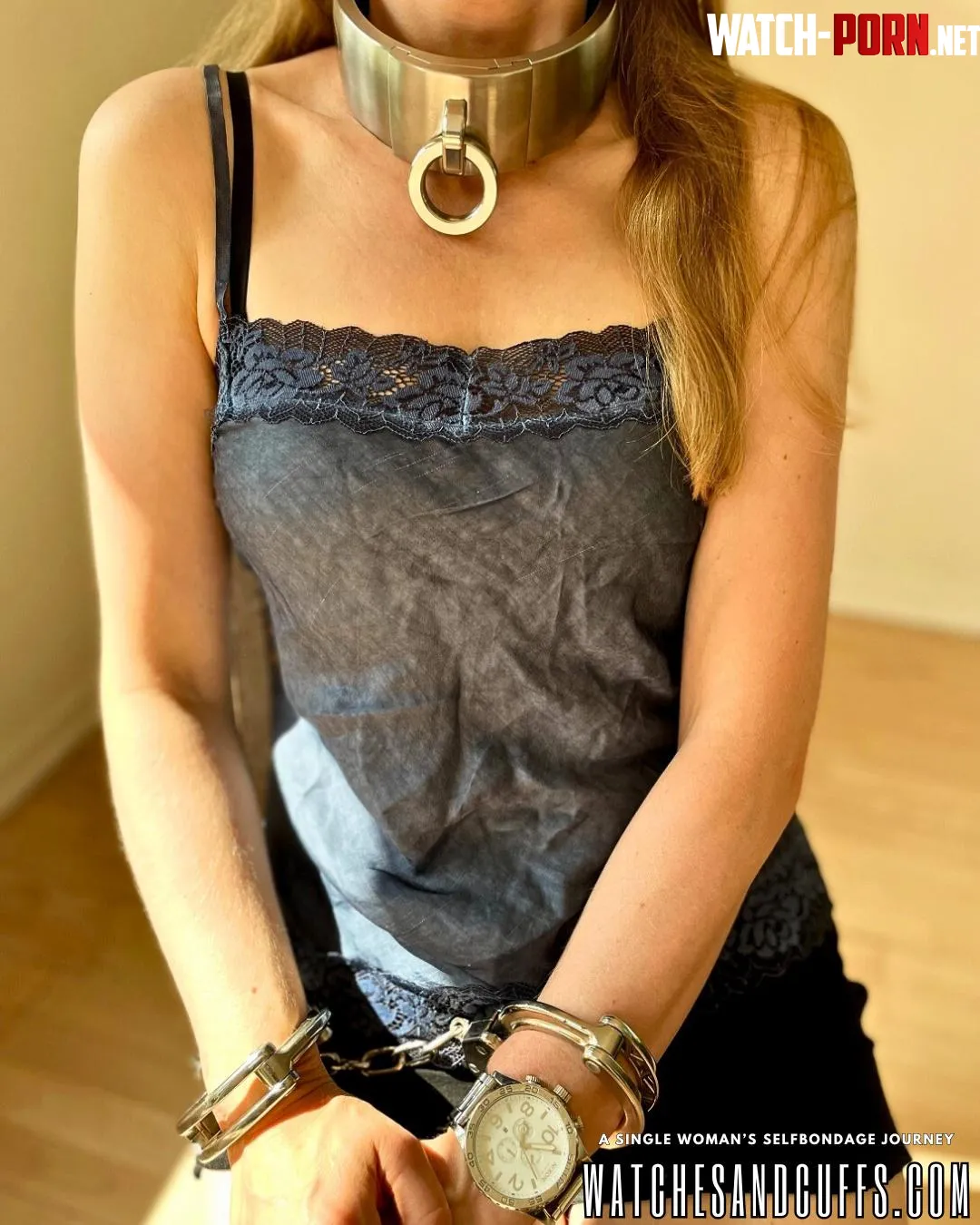 I love bondage. I love my steel restraints. I just gotta remember to hide the marks they leave before going out... by JessicaShackled