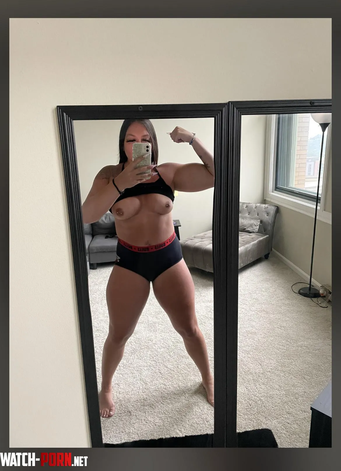 Been getting pumped in the gym by MuscularBabe