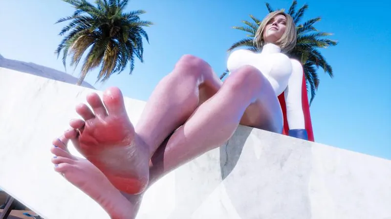 Thumbnail Power Girl (DC) by Kyoto709 - A Must-See rule34feet Portrait