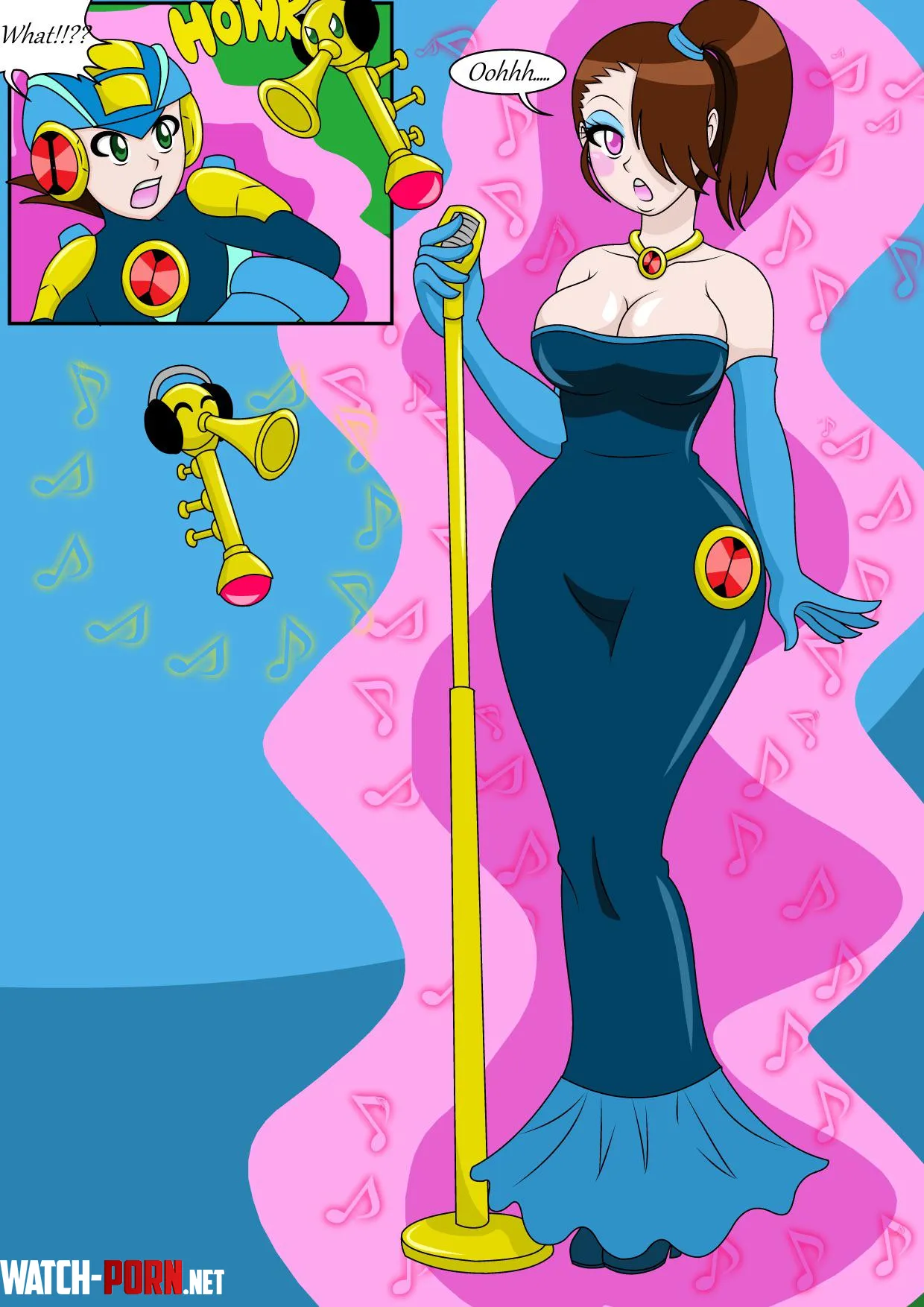 Time to Sing (MegaMan.EXE TG) by Kobi-TFs by AGirlCalledNikki