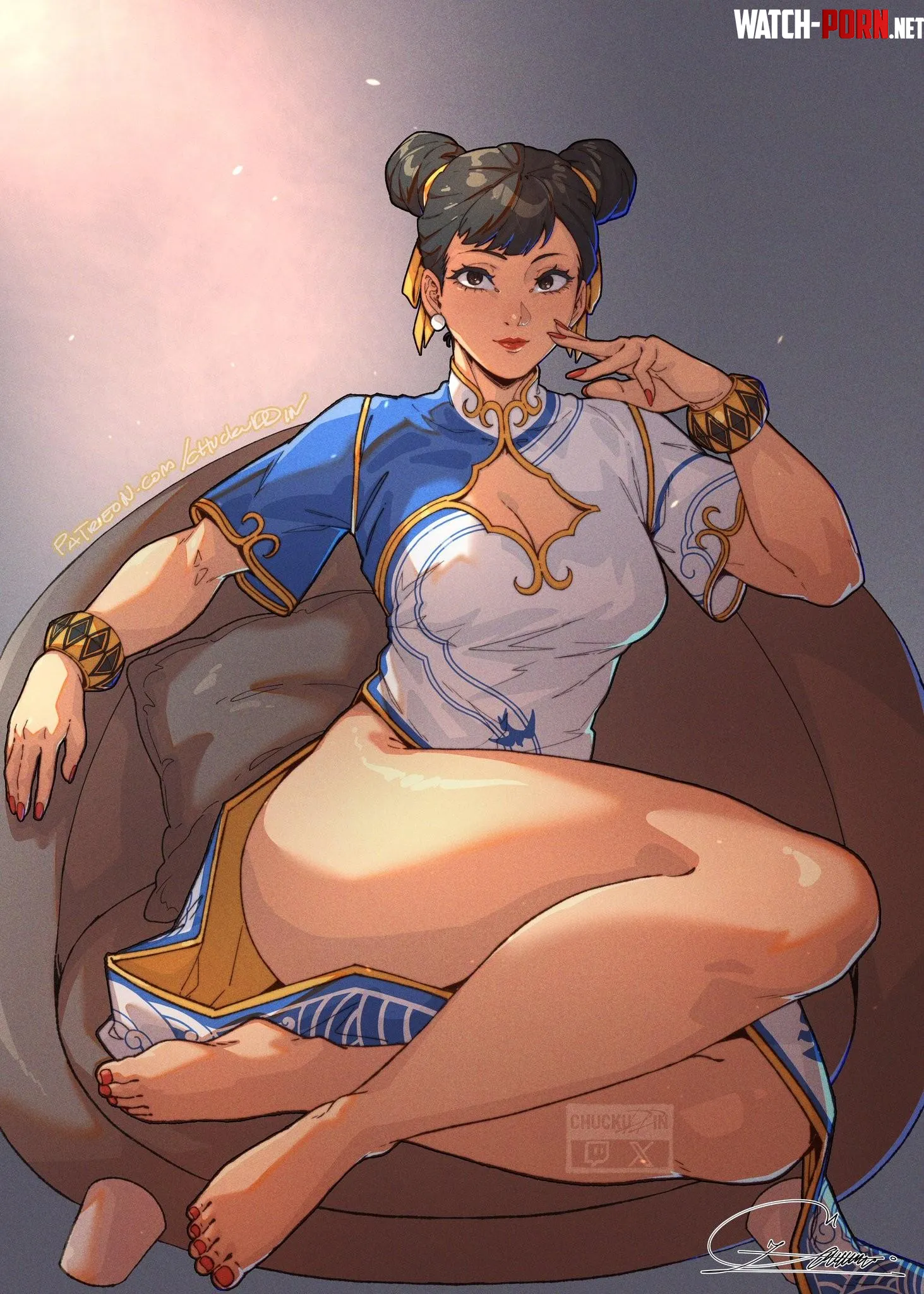Chun Li (by chuckuddin) by queshu22