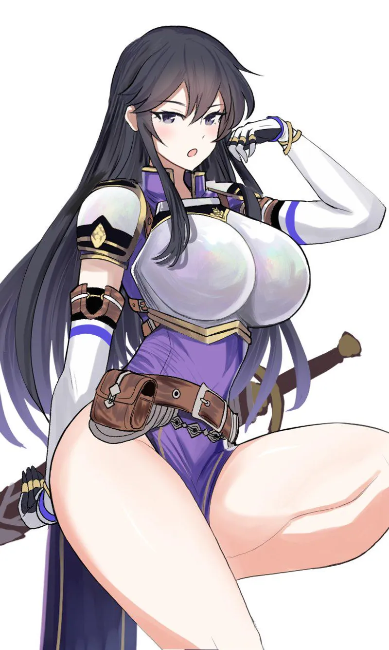 Thumbnail Level-Ad5048 Features Ayra's Thunder Thighs from Fire Emblem in Thighdeology