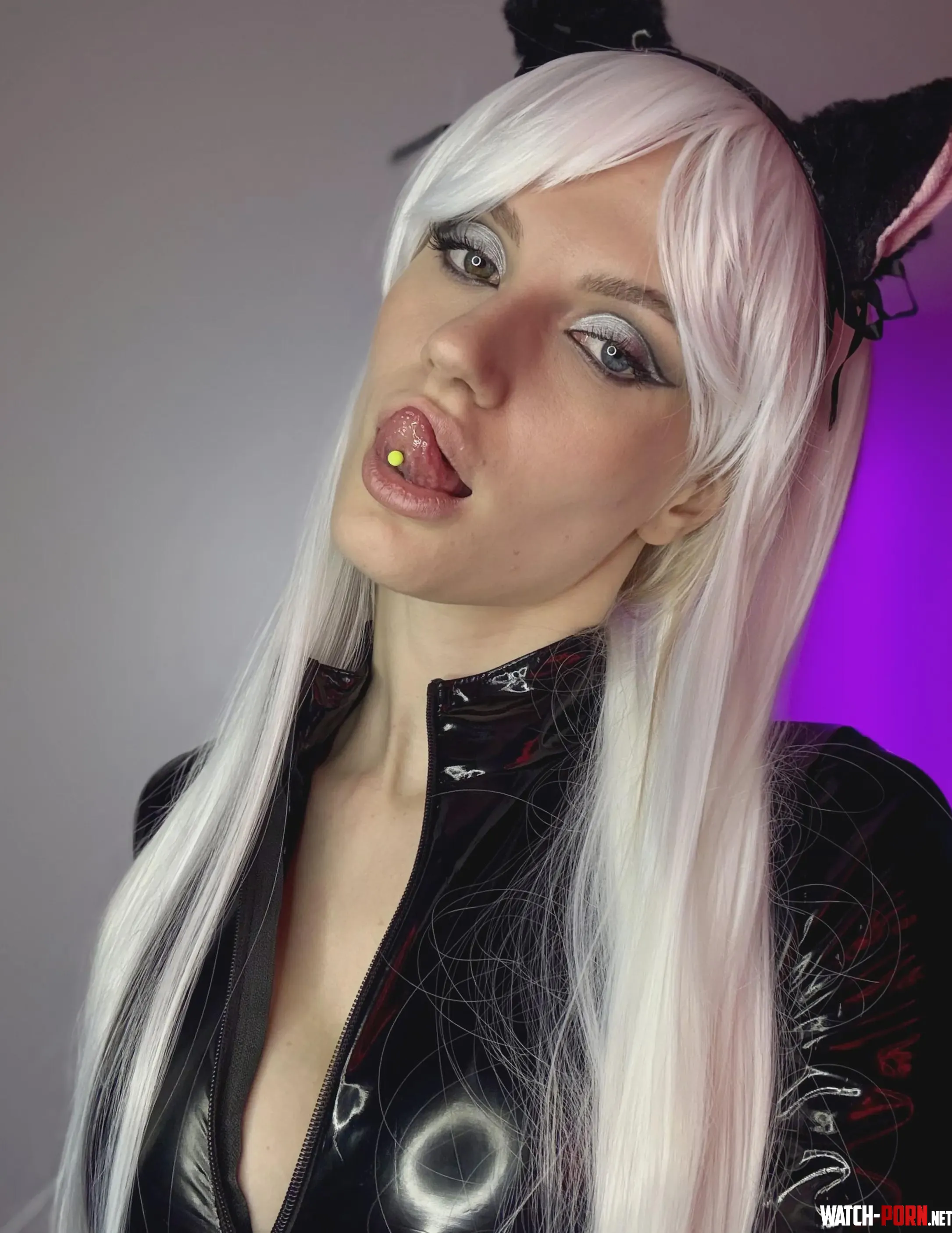 I am your submissive black cat and you are my master by MischiefMeteor
