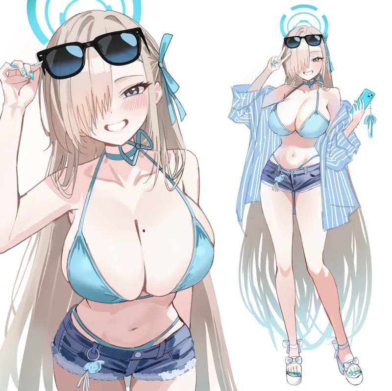 Thumbnail Sensual Asuna from Blue Archive | By McKnight94 in the swimsuithentai Category
